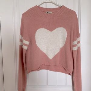Show Me Your Mumu heart sweater